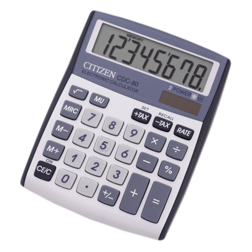 Calculator Citizen CDC 80, 1000000000025688 02 