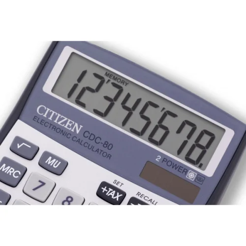 Calculator Citizen CDC 80, 1000000000025688 03 