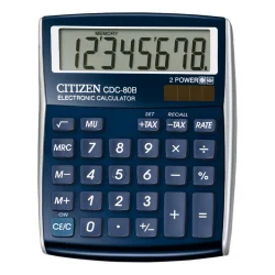 Calculator Citizen CDC80BL desc.8 dig bl