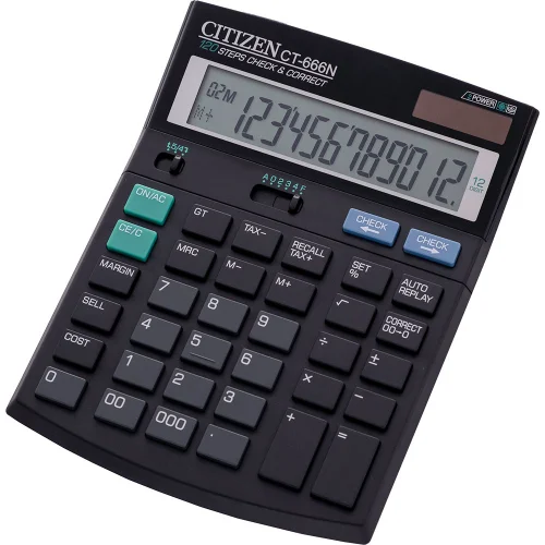 Calculator Citizen CT 666 12-digit set, 1000000000011633