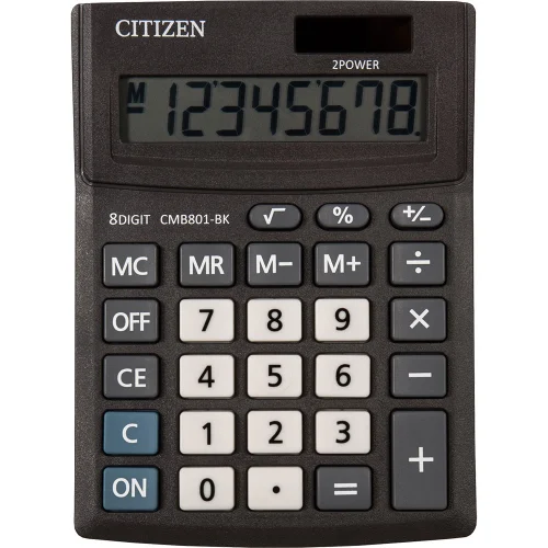 Calculator Citizen CMB 801BK 8digit bk, 1000000000033961 02 