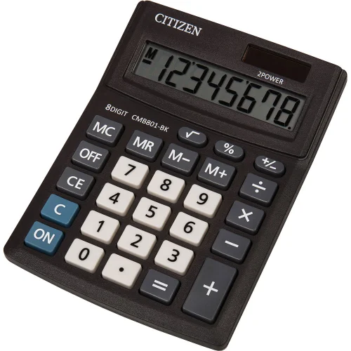 Calculator Citizen CMB 801BK 8digit bk, 1000000000033961