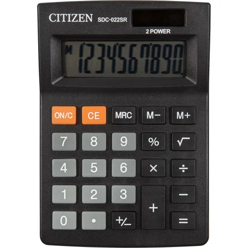 Calculator Citizen SDC 022SR 10-digit, 1000000000043166 02 