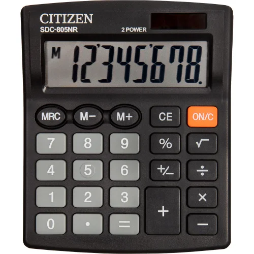 Citizen SDC 805 8-Digit Calculator, 1000000000004644 02 