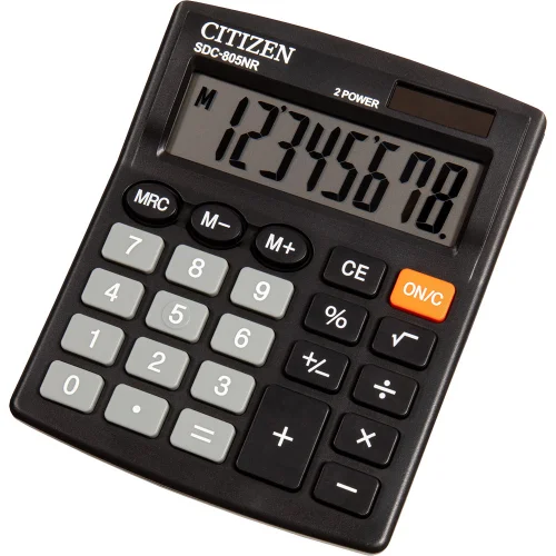 Citizen SDC 805 8-Digit Calculator, 1000000000004644