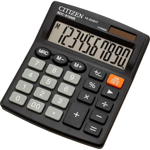 Calculator Citizen SDC 810NR 10 digits, 1000000000005571