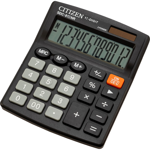 Calculator Citizen SDC 812NR desktop, 1000000000005572 02 