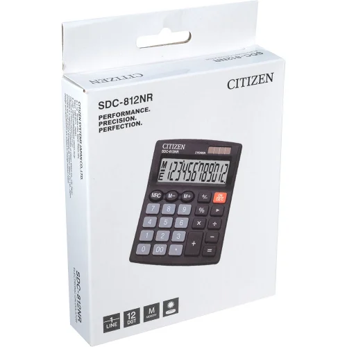 Calculator Citizen SDC 812NR desktop, 1000000000005572 04 