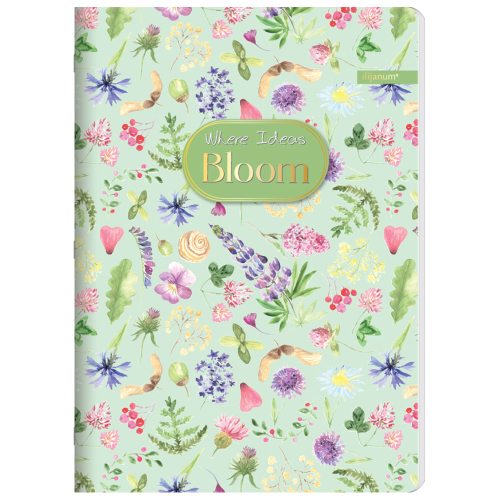 Notebook A4 Ilijanum Bloom 52 sheet, 1000000000045681 05 