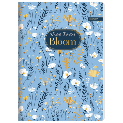 Notebook A4 Ilijanum Bloom 52 sheet, 1000000000045681 10 