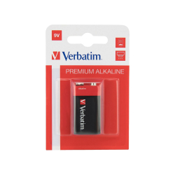 Alkaline battery Verbatim 9V bl. 1