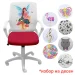 Fly White Print Chair for Girl, 1000000000045853 11 