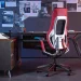 Work chair Roc Chair X black/red, 1000000000045873 08 