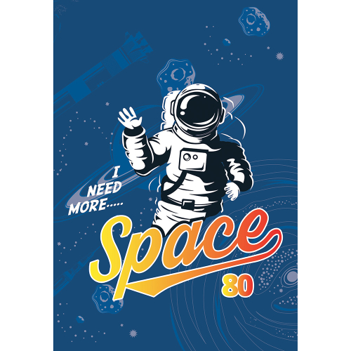 Notebook A5 WLD SC 80sh newspaper, 1000000000004322 05 