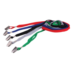 Badge lanyard textile 854 black