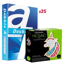 25xDouble A Everyday A4+мозайка еднорог