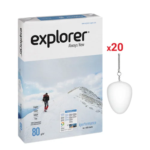 20xExplorer A4+LED bag lamp Wedo, 1000000000046649