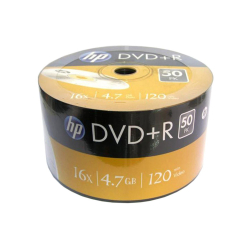 DVD+R HP 16X 4.7 GB package 50 pcs