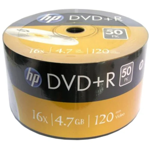 DVD+R HP 16X 4.7 GB опаковка 50 бр, 1000000000022315