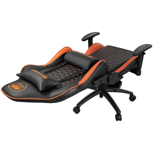 COUGAR OUTRIDER - Orange, Gaming Chair, Premium PVC Leather, Head and Lumbar Pillow, 2004710483772122 05 