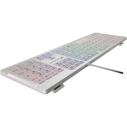 Геймърска клавиатура COUGAR VANTAR S, Бяла, 2004710483775611 03 