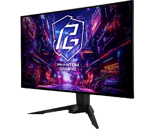Геймърски монитор ASRock PGO32UFS, 32' OLED UHD, 2004710483947872 03  — OK Office Геймърски монитор ASRock PGO32UFS, 32' OLED UHD, 2004710483947872 03