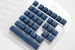 Ducky Keycap Set, Rubber, Navy, 2004710578305051 03 