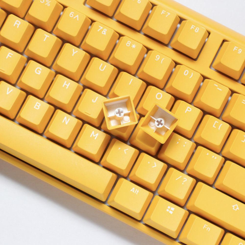 Геймърскa клавиатура Ducky One 3 Yellow, Cherry MX Clear, 2004710578309097 04  — OK Office Геймърскa клавиатура Ducky One 3 Yellow, Cherry MX Clear, 2004710578309097 04