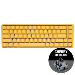 Геймърскa клавиатура Ducky One 3 Yellow SF 65, Cherry MX Black
