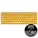 Геймърскa клавиатура Ducky One 3 Yellow SF 65, Cherry MX Black, 2004710578309714 04 