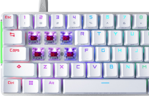 Asus Gaming Keyboard ROG Falchion Ace White, 2004711081851172 03 