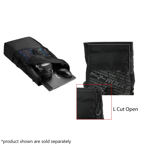 Раница за лаптоп Asus BP4701 ROG BACKPACK 17', черен, 2004711081858126 02 
