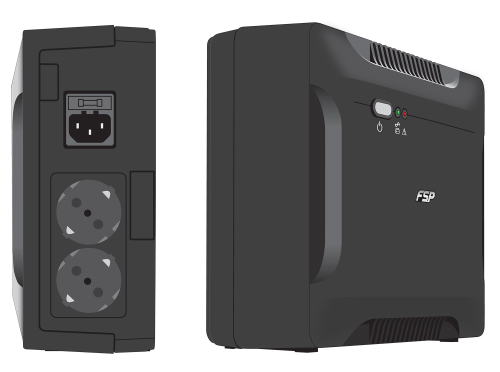 UPS FSP Nano 800 800VA/480W, 2004711140484785 02 