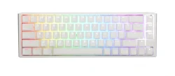 Геймърска клавиатура Ducky One 3 Pure White SF 65%, MX Black