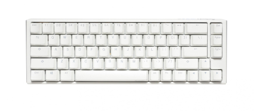 Ducky One 3 Pure White SF 65% Gaming Keyboard, MX Black, 2004711281566791 02 