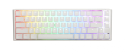 Геймърска клавиатура Ducky One 3 Pure White SF 65%, MX Blue