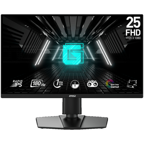 MSI G255PF E2 Gaming Monitor, 24.5'' Rapid IPS FHD, 2004711377142755 02 