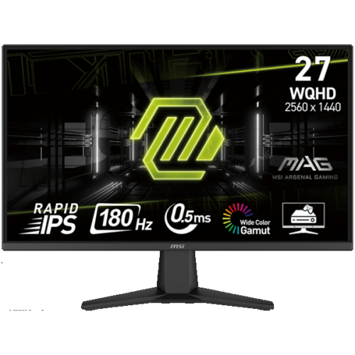 MSI MAG 275QF Gaming Monitor, 27' Rapid IPS WQHD, 2004711377204897 02 
