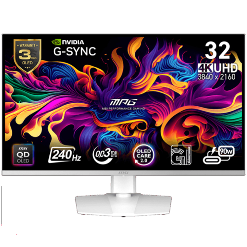 MSI MPG 321URXW QD-OLED 31.5' UHD Gaming Monitor 3840x2160, 2004711377266901