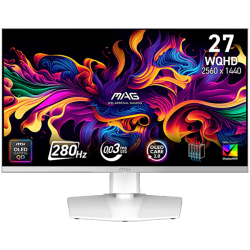 Геймърски монитор MSI MAG 272QPW 26.5\" QD-OLED 2560x1440