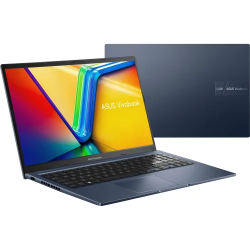 Лаптоп Asus Vivobook M1502YA-BQ018, AMD Ryzen R7-7730U, 15.6 'FHD (1920X1080) Quiet Blue, 2004711387421598 06 