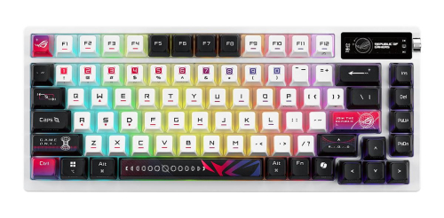 ASUS ROG Azoth X Gaming wireless Кeyboard White, 2004711387897355 02 