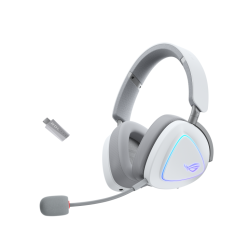 Asus A701 ROG DELTA II Wireless Gaming Headphones, White