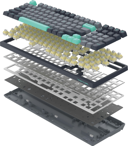 A4tech Fstyler FGS300 Keyboard, Panda Rock Climbing, 2004711421000444 03 