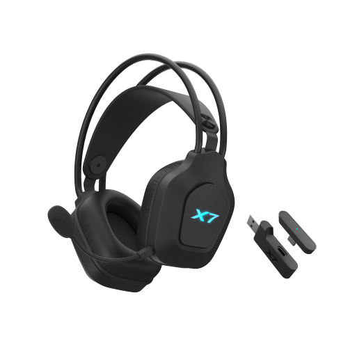 A4tech X7 XR-200 Wireless Gaming Headphones, Black, 2004711421001410 02 