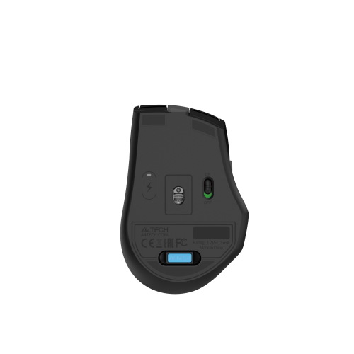 Безжична мишка A4tech FG35CS Plus White Fstyler, Silent, сива, 2004711421002981 02 