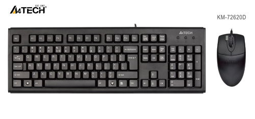 A4Tech KM-72620 keyboard + mouse set, Black, 2004711421758222 02 