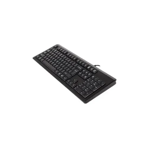 A4tech Keyboard KR92, Cyrillic in Russian, Black, 2004711421933780 02 
