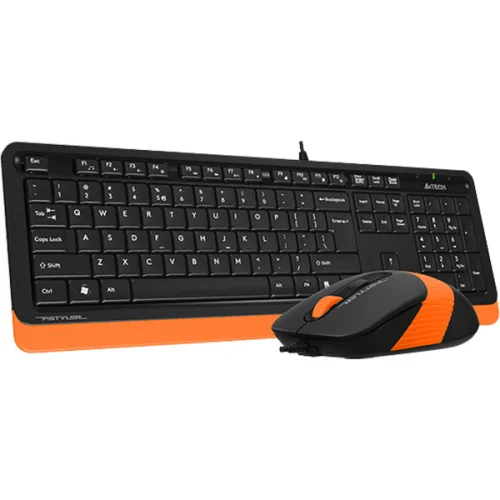 Set A4Tech F1010 keyboard+mouse orange, 1000000000039211 03 