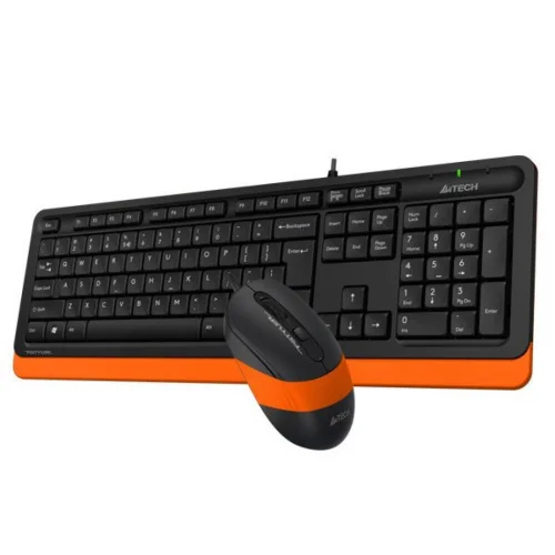 Set A4Tech F1010 keyboard+mouse orange, 1000000000039211 07 